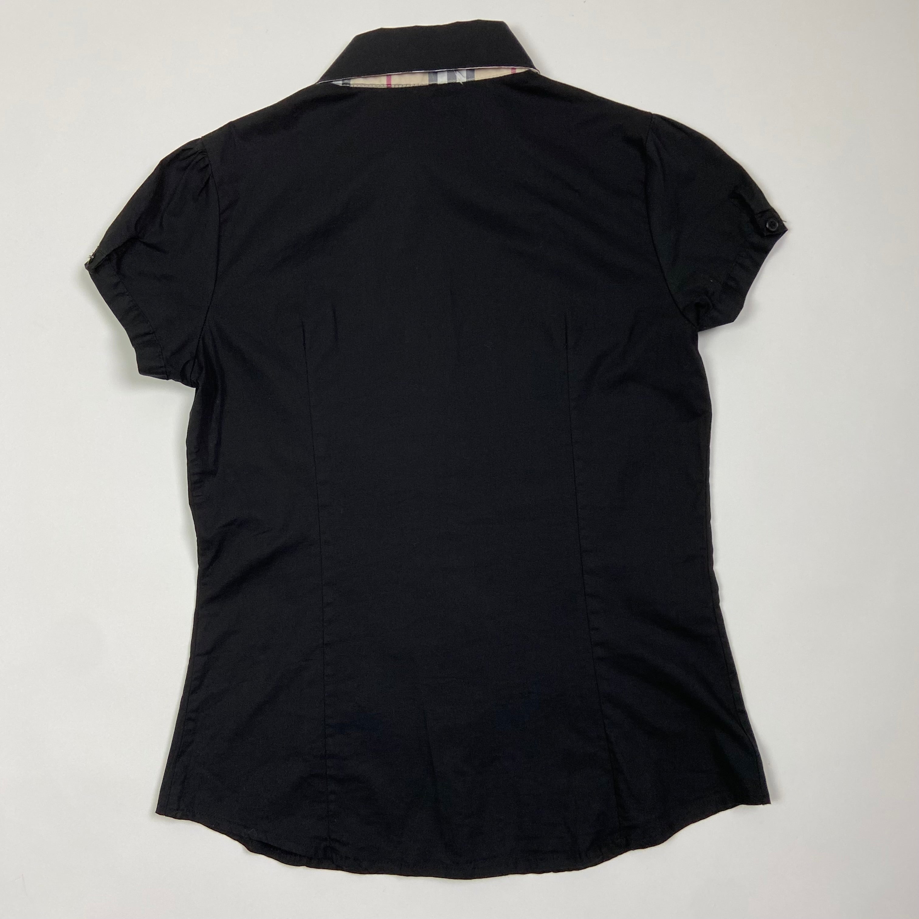 Burberry Short Sleeve Shirt - Size S/M - Funky Cat