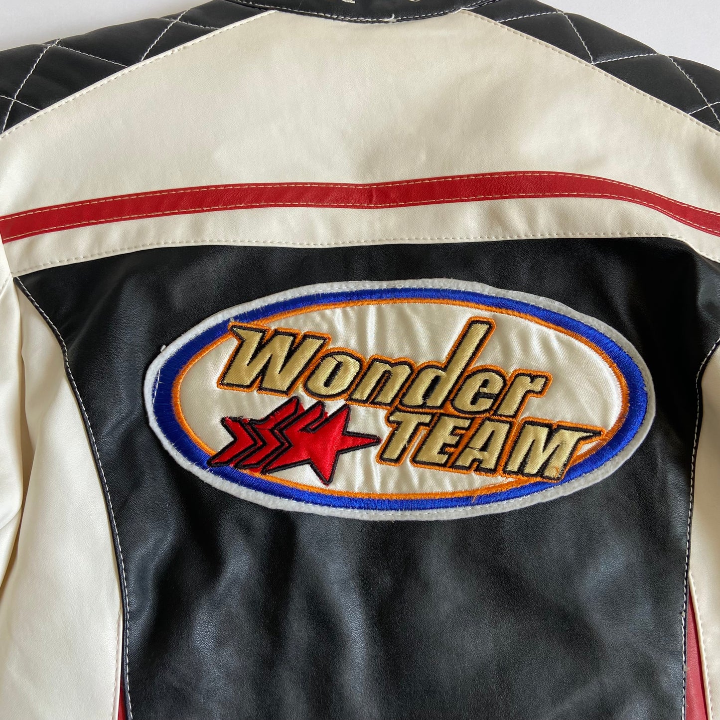 00s Racer Motorcycle Jacket - Size M