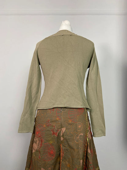 Vintage 00s Tie Top - Size M