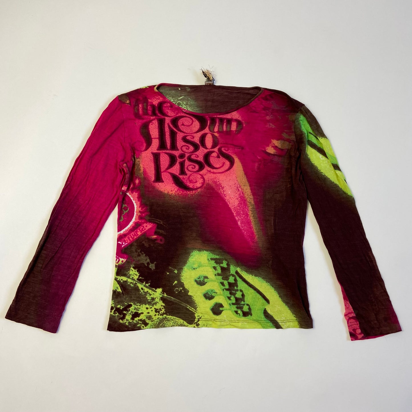 00s Graphic Printed Long Sleeve - Size M