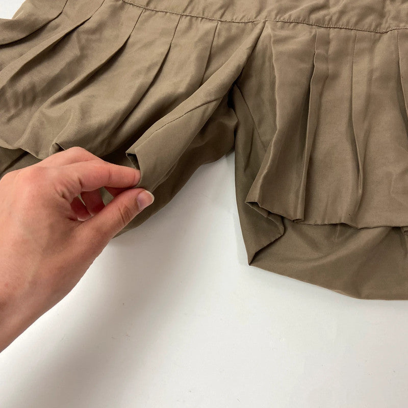 00s Khaki Bubble Bloomer Shorts - Size 8/10