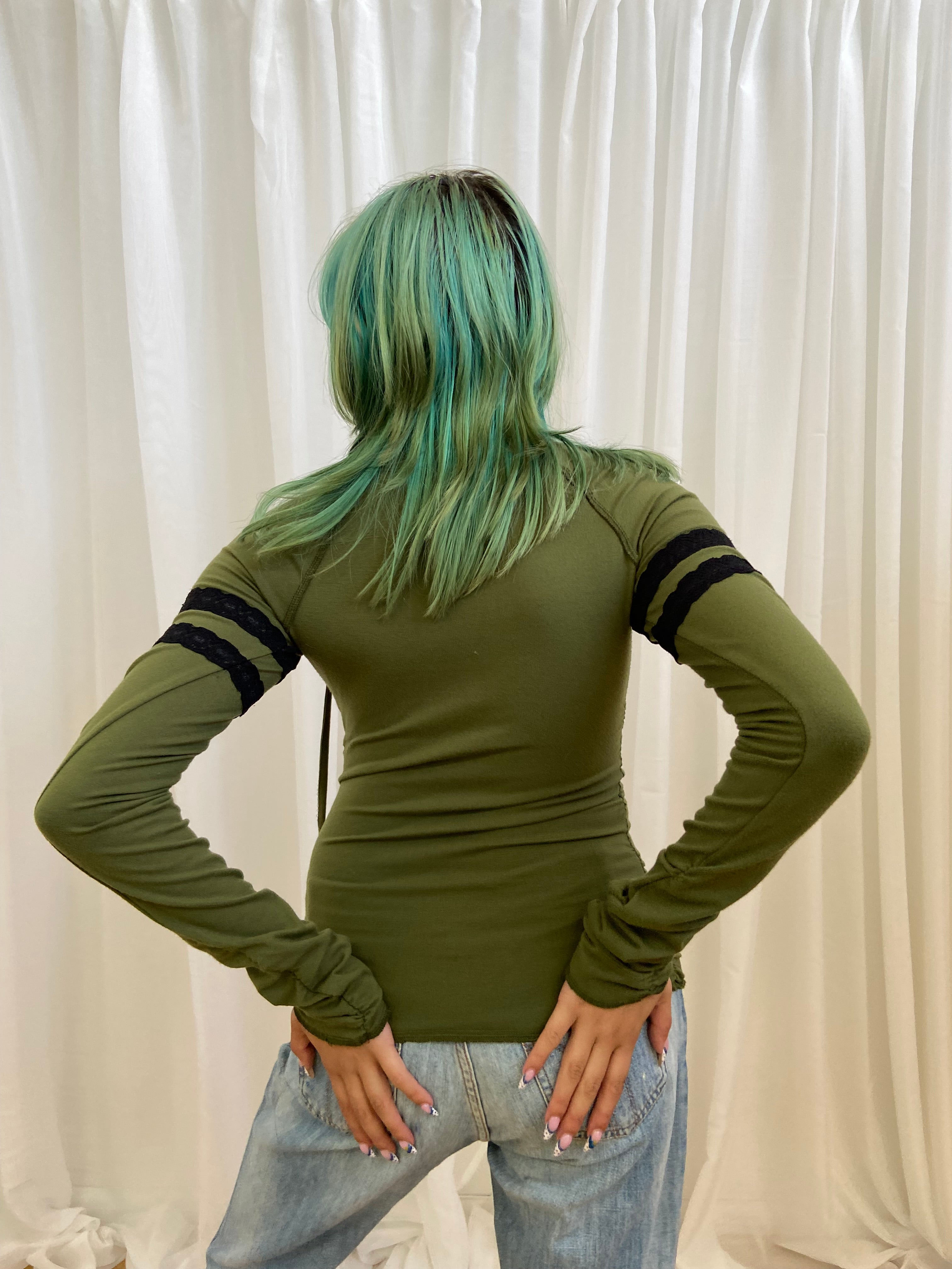 Vintage 00s Graphic Print Top - Size XS