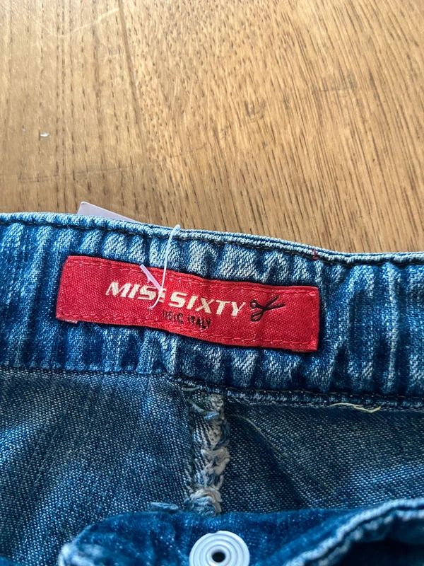 Miss Sixty Low Rise Cargo Jeans - Size 8-10