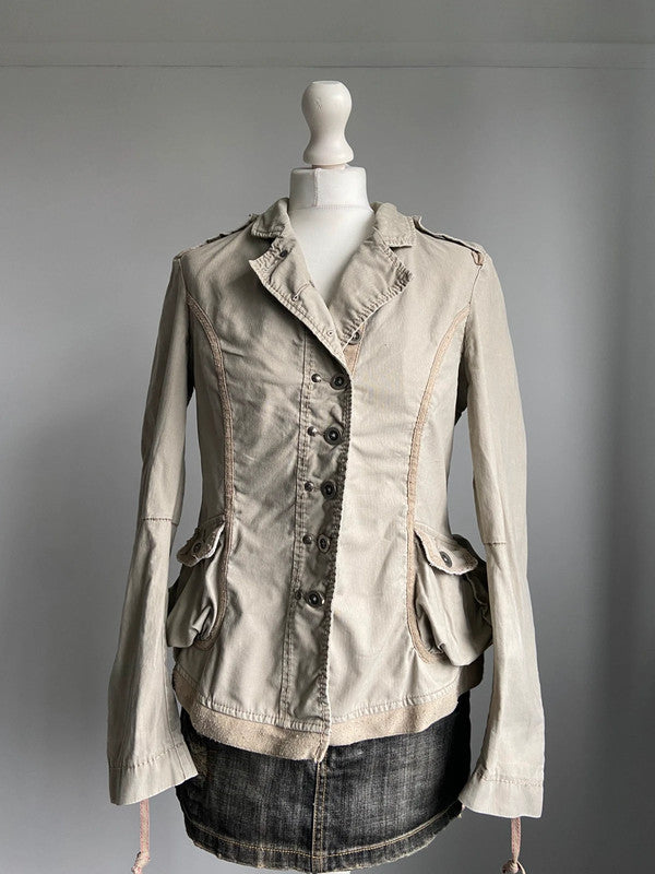 Marithé Francois Girbaud Utility Jacket - Size S - Funky Cat