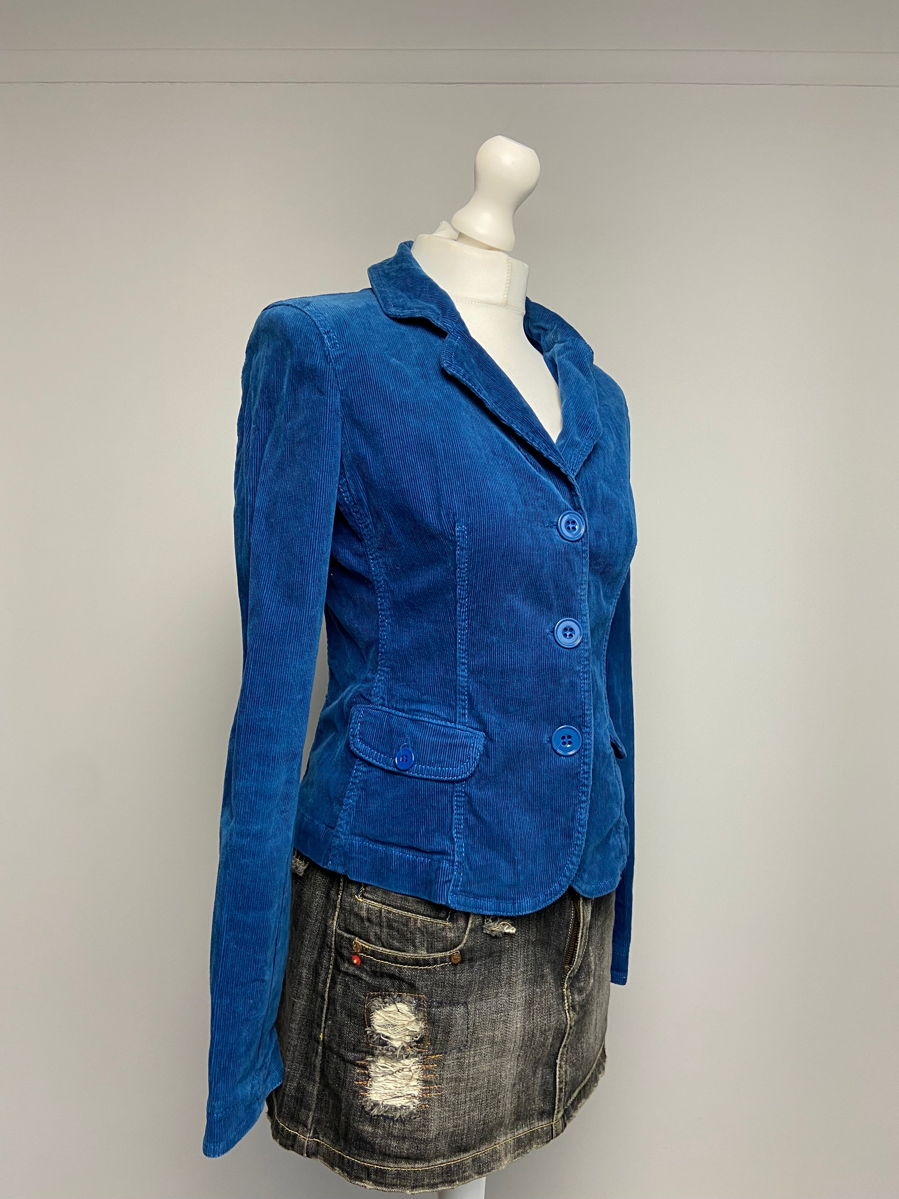 Armani Cord Blazer Jacket - Size S - Funky Cat