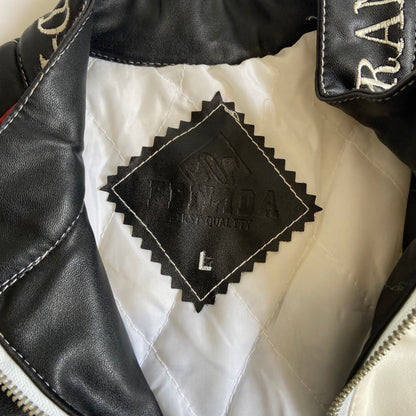 00s Racer Motorcycle Jacket - Size M