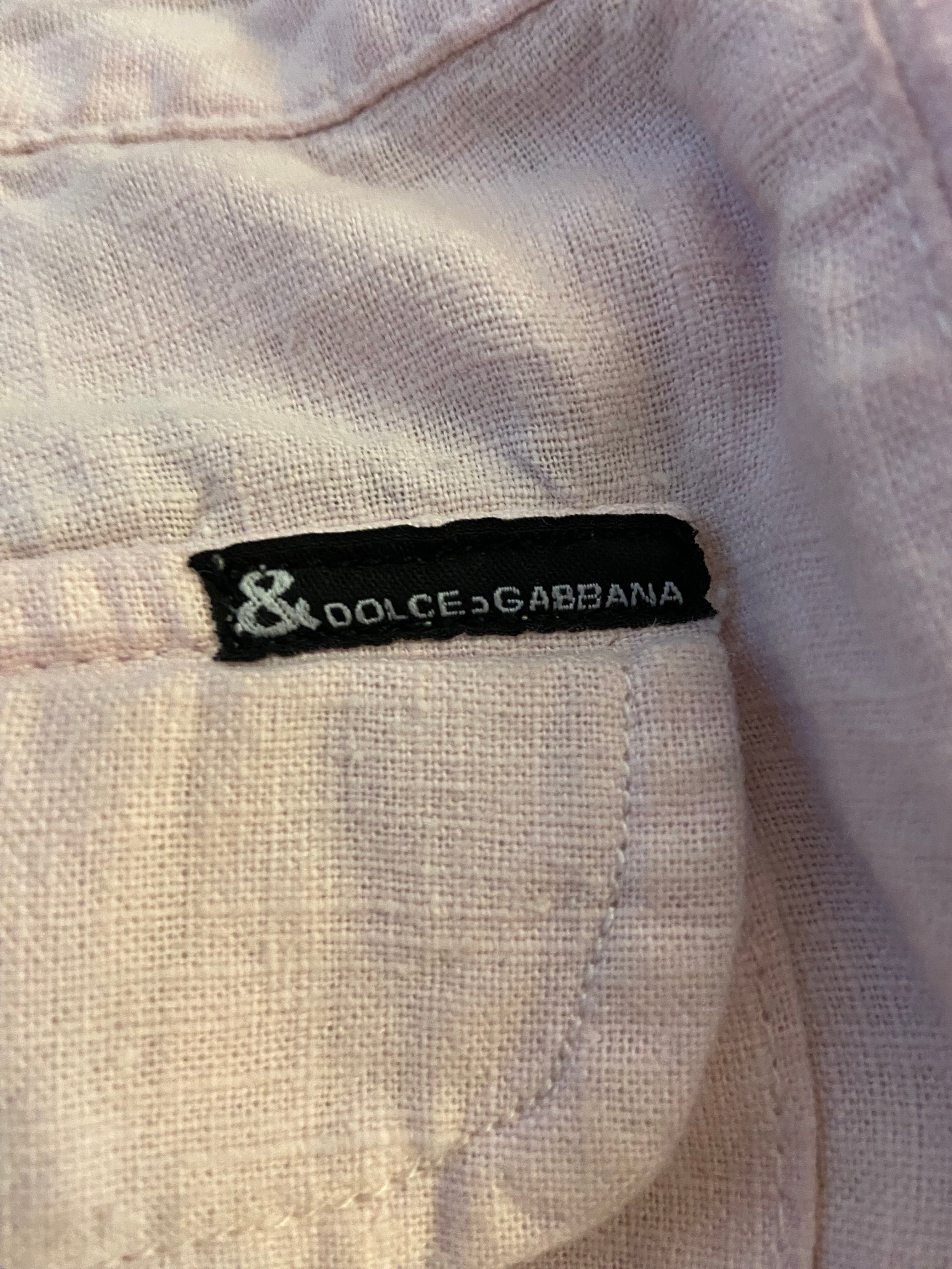 Dolce & Gabbana Pink Trousers - Size XS