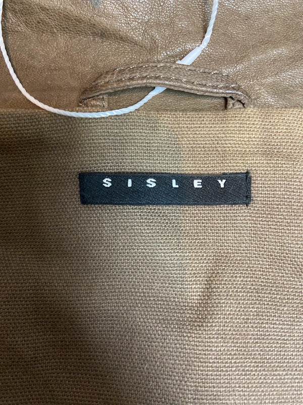 Vintage Buckle Leather Jacket - Size S/M - Funky Cat