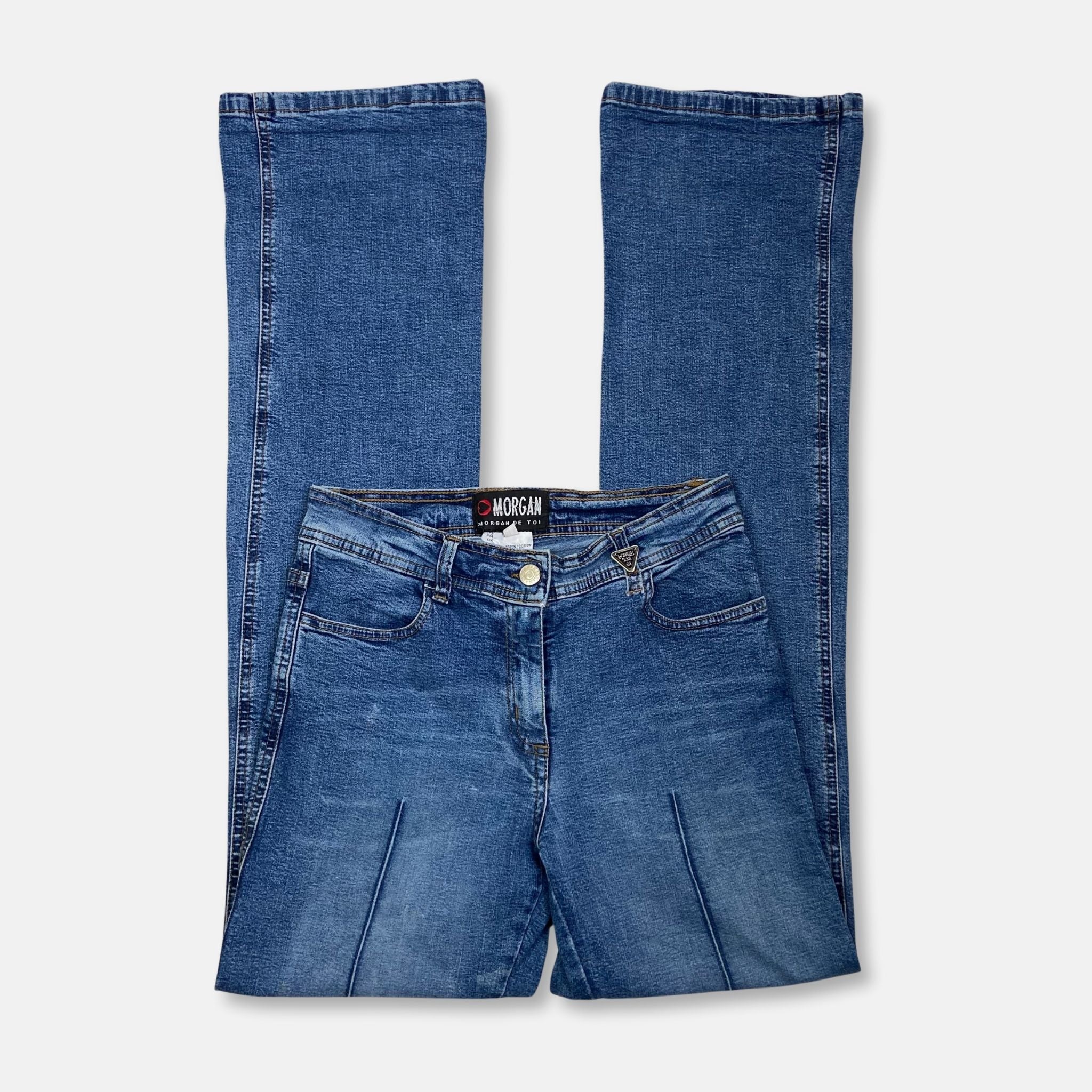 00s Morgan De Toi Low Rise Jeans - Size XS - Funky Cat