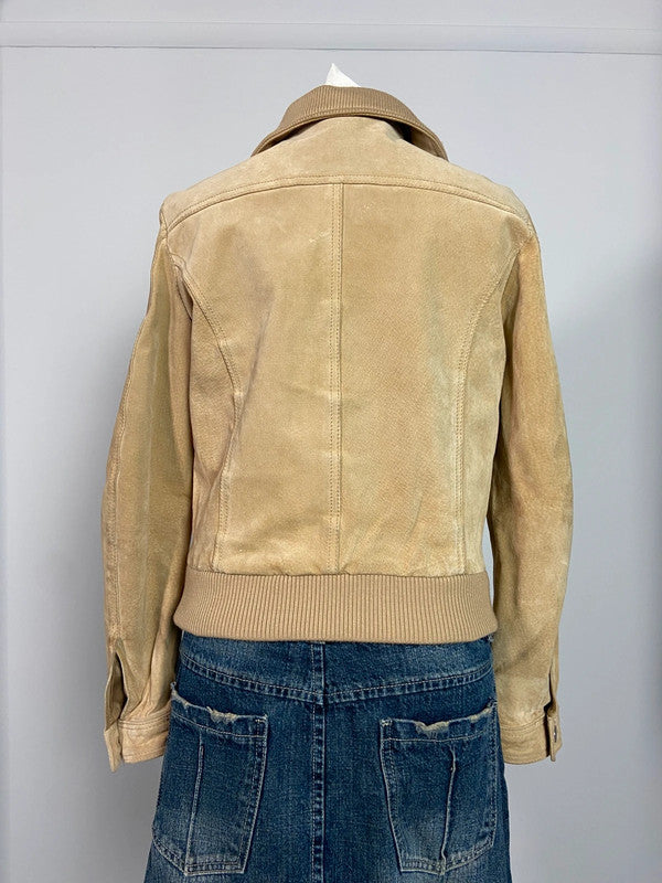 Vintage Suede Jacket - Size L - Funky Cat