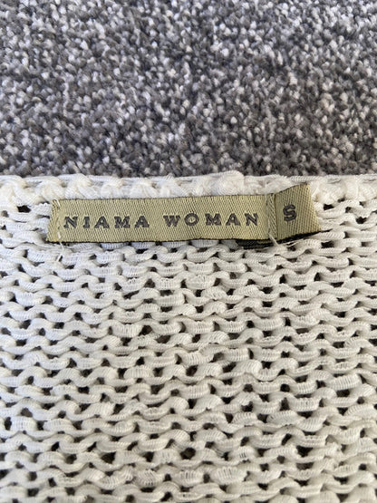 Vintage 00s Embellished Knit Top - Size M