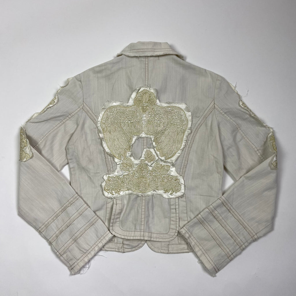 00s Embellished Blazer - Size L - Funky Cat