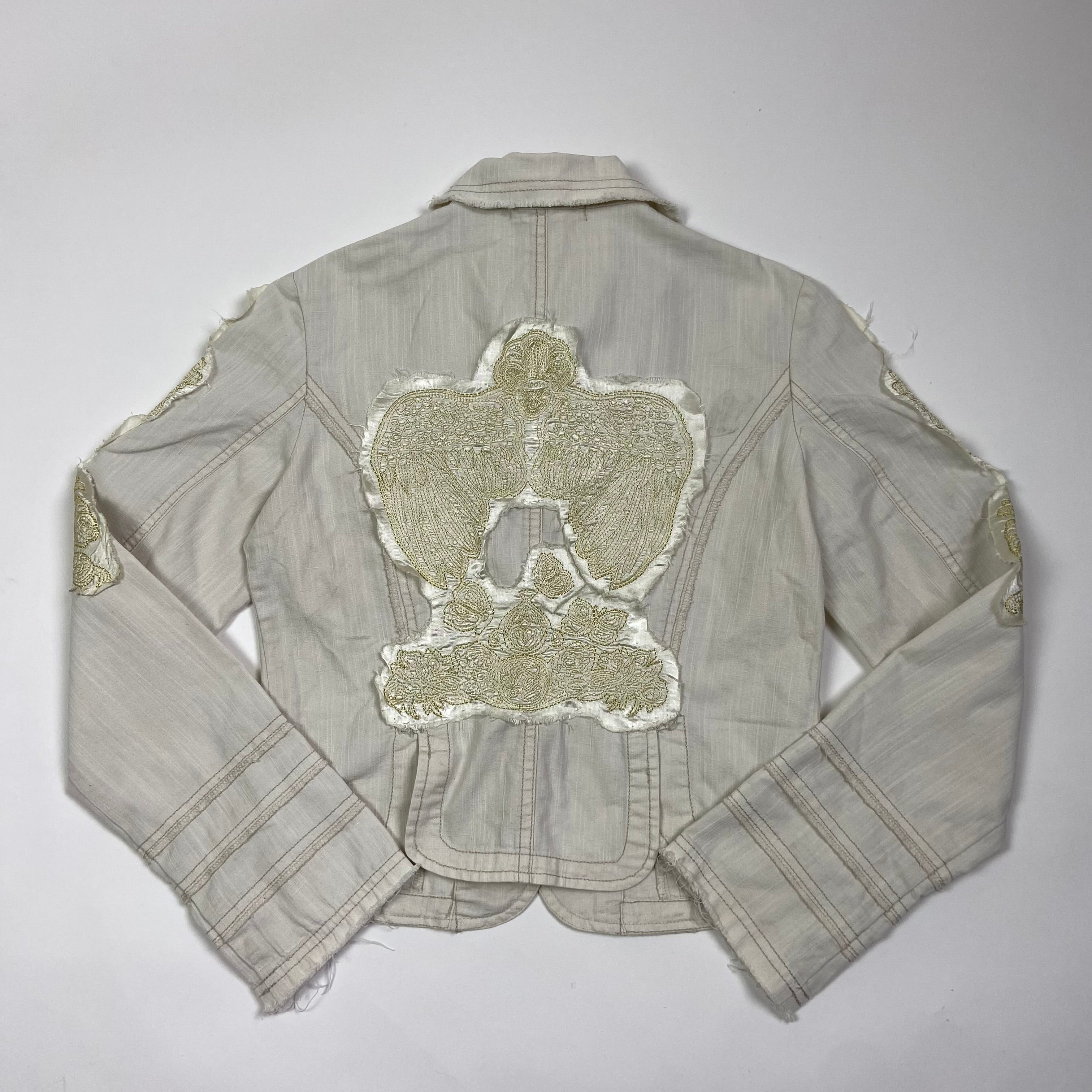 00s Embellished Blazer - Size L - Funky Cat