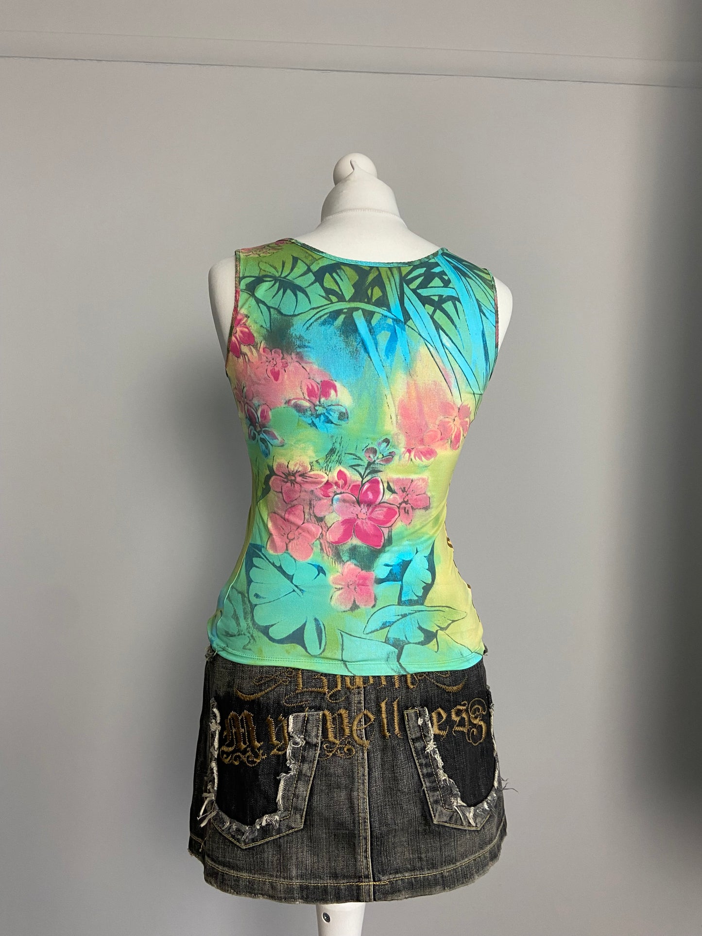 Blumarine Tiger Print Top - Size M