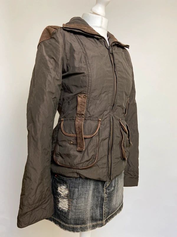 Vintage Avantgarde Utility Bomber Jacket - Size M