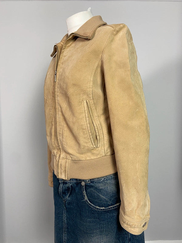 Vintage Suede Jacket - Size L - Funky Cat