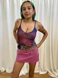 Vintage 00s Graphic Print Top - Size XS