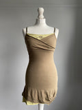 Cop copine Asymmetrical Mini Dress - Size XS - Funky Cat