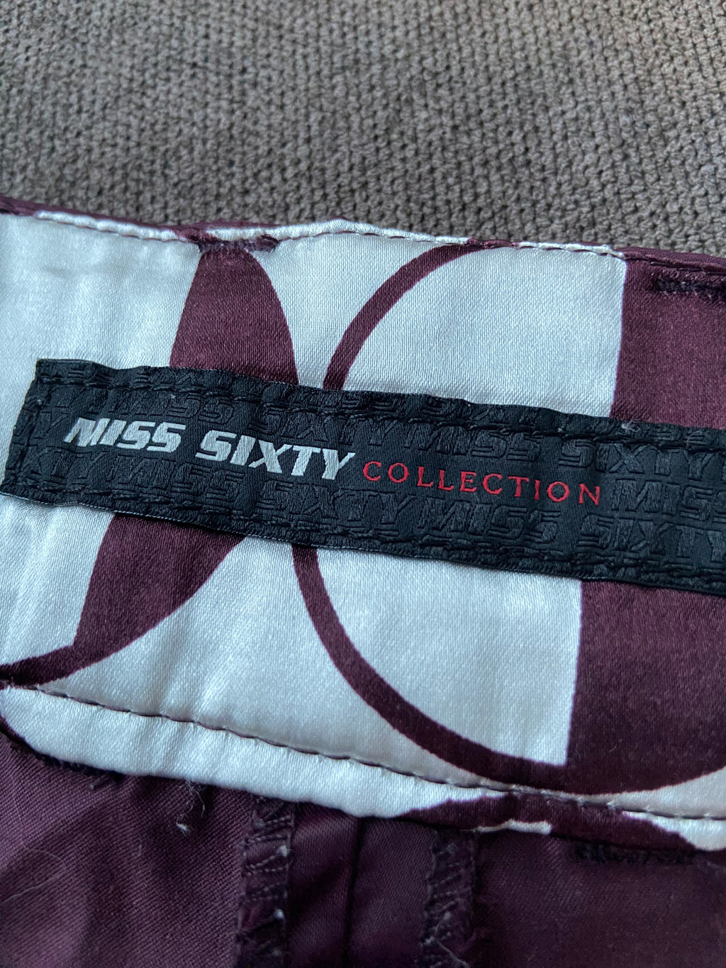 Miss Sixty Purple Balloon Shorts - Size UK 6/8