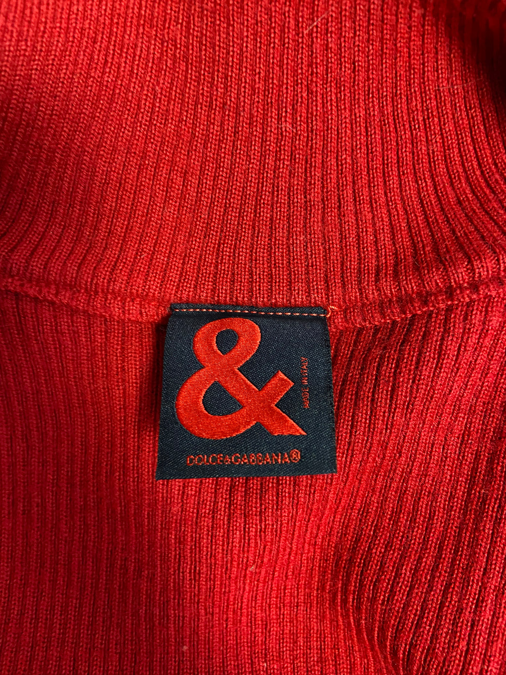 D&G Zip Up Jumper - Size S - Funky Cat