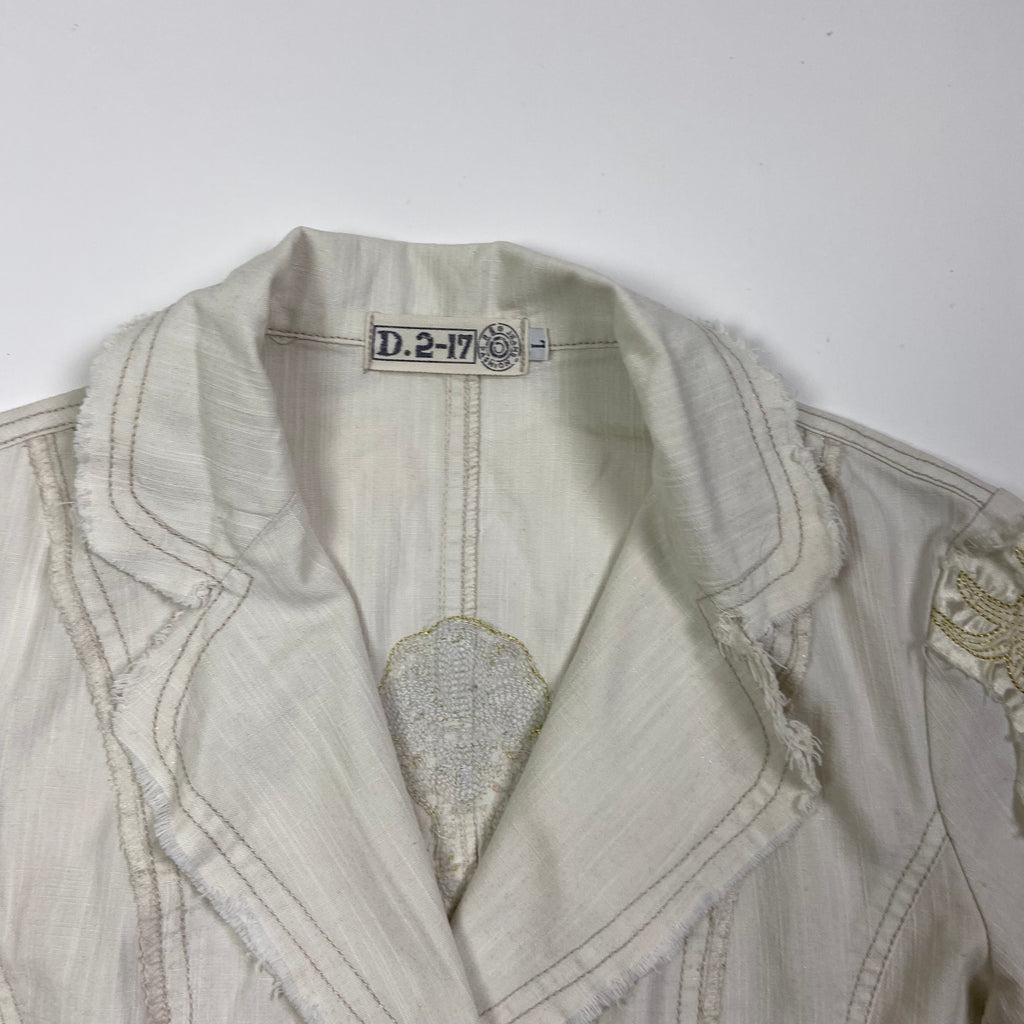 00s Embellished Blazer - Size L - Funky Cat