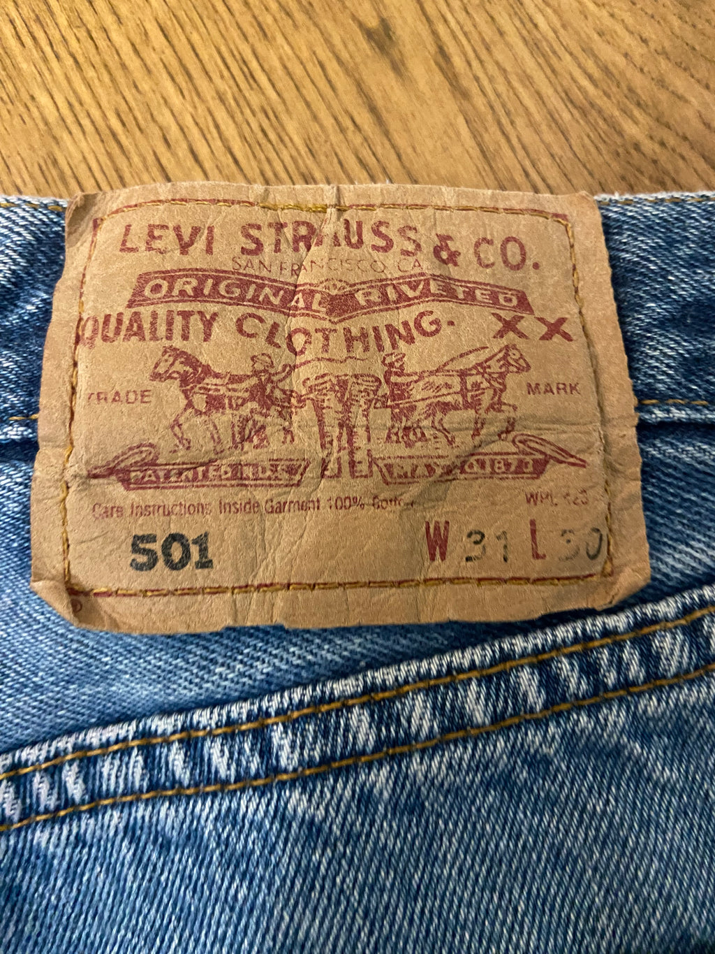 Vintage 90s Levi’s Jeans 501 - Size UK 8/10