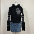 Diesel Roll Neck Jumper - Size S/M - Funky Cat