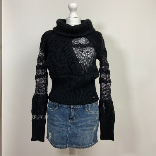 Diesel Roll Neck Jumper - Size S/M