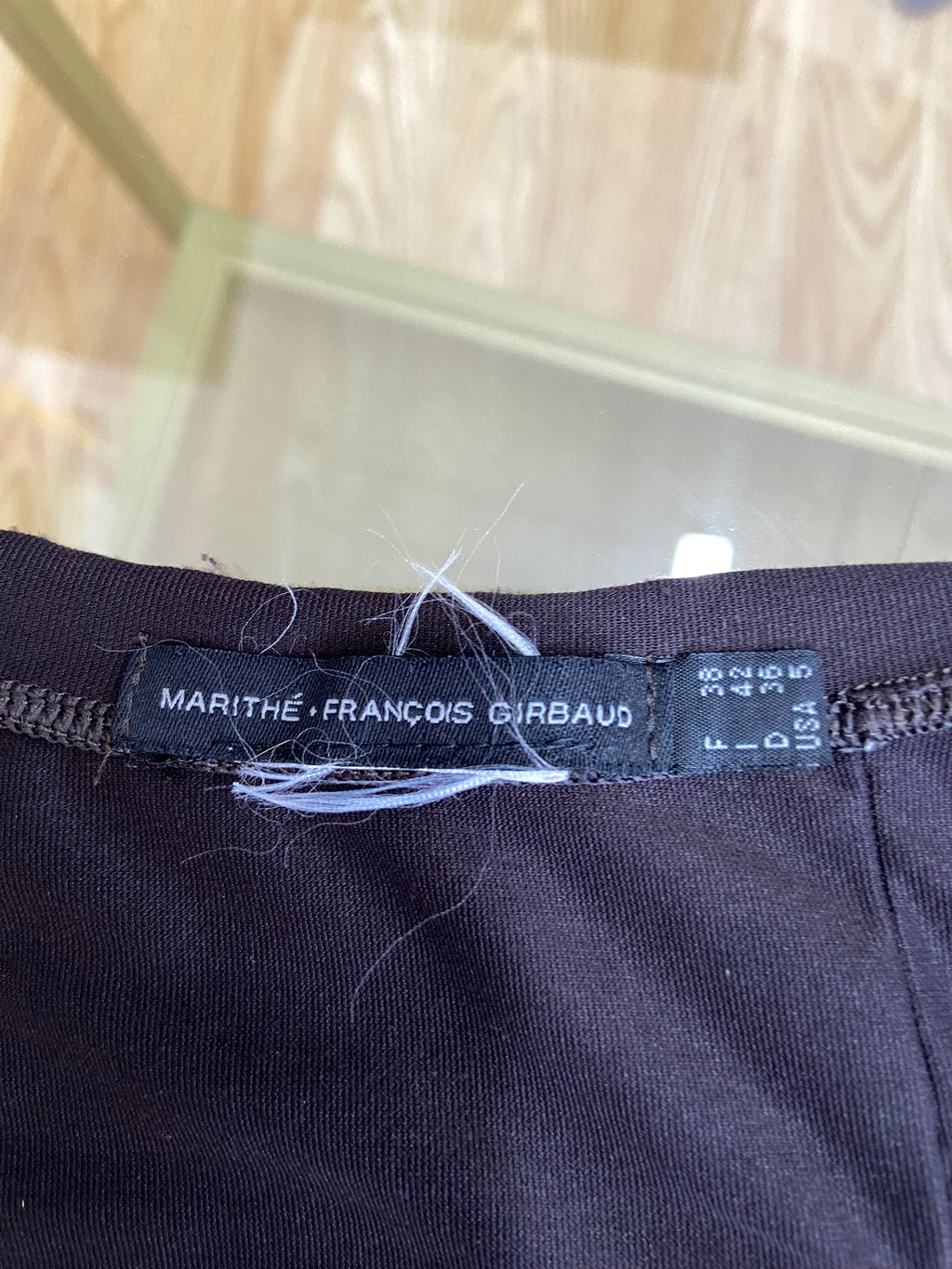 Marithé Francois Girbaud Asymmetrical Dress - Size S