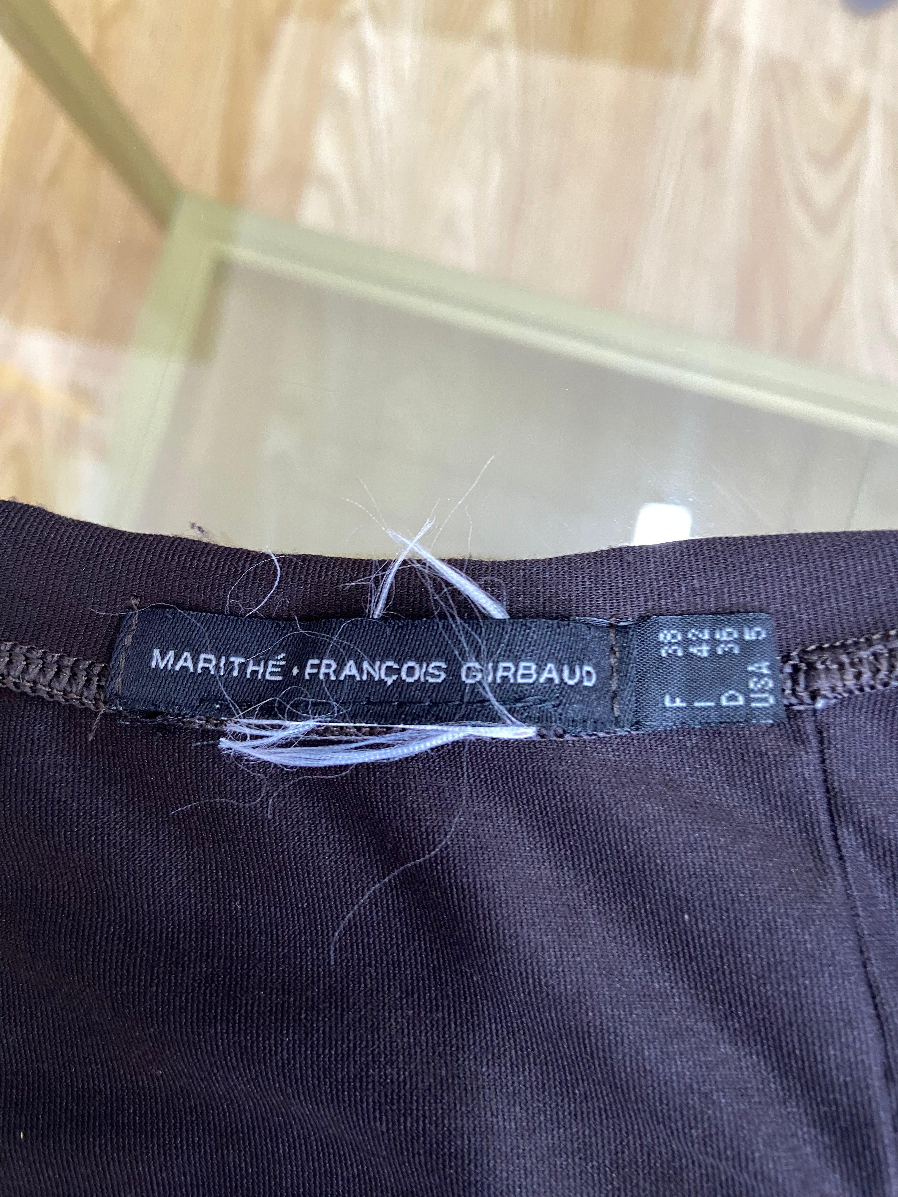 Marithé Francois Girbaud Asymmetrical Dress - Size S