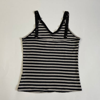 00s Rhinestone Striped Cami - Size S