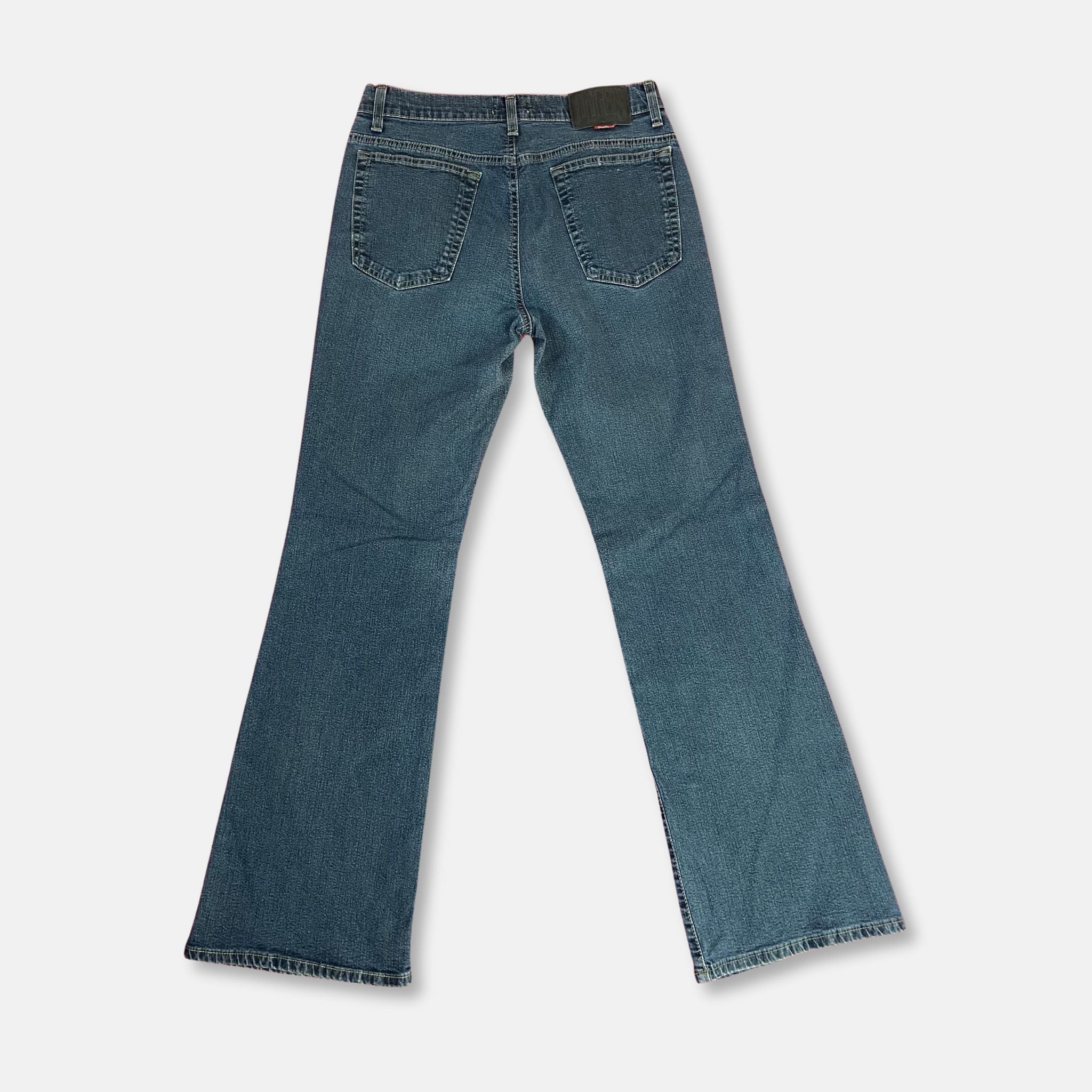00s Bootcut Jeans - Size S - Funky Cat