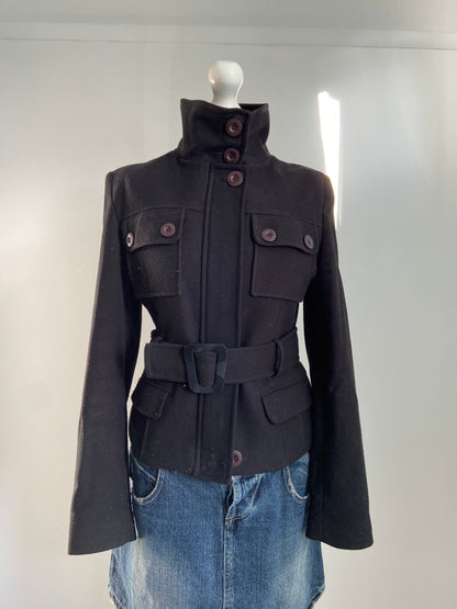 Vintage 00s Peacoat Jacket - Size S