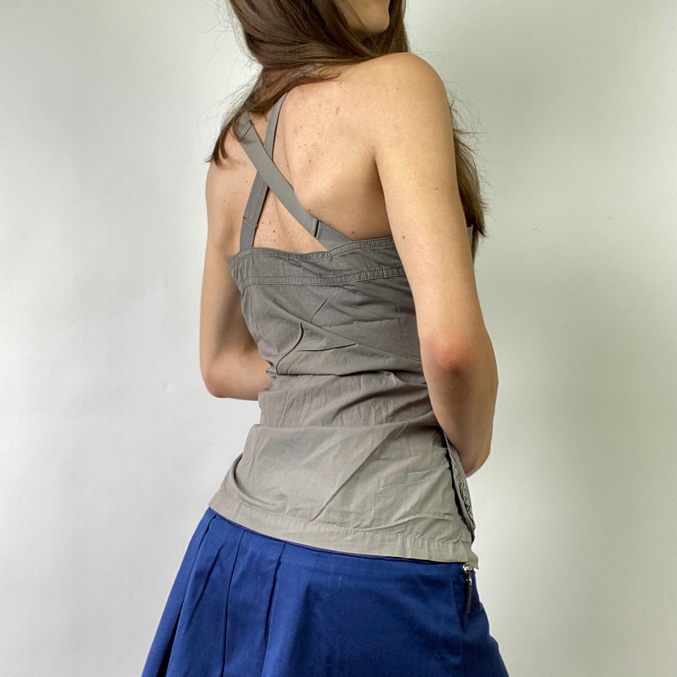 Cop Copine Deconstructed Top - Size L - Funky Cat
