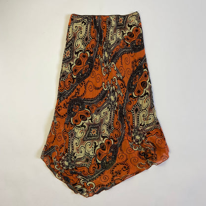 00s Asymmetrical Skirt - Size S to L