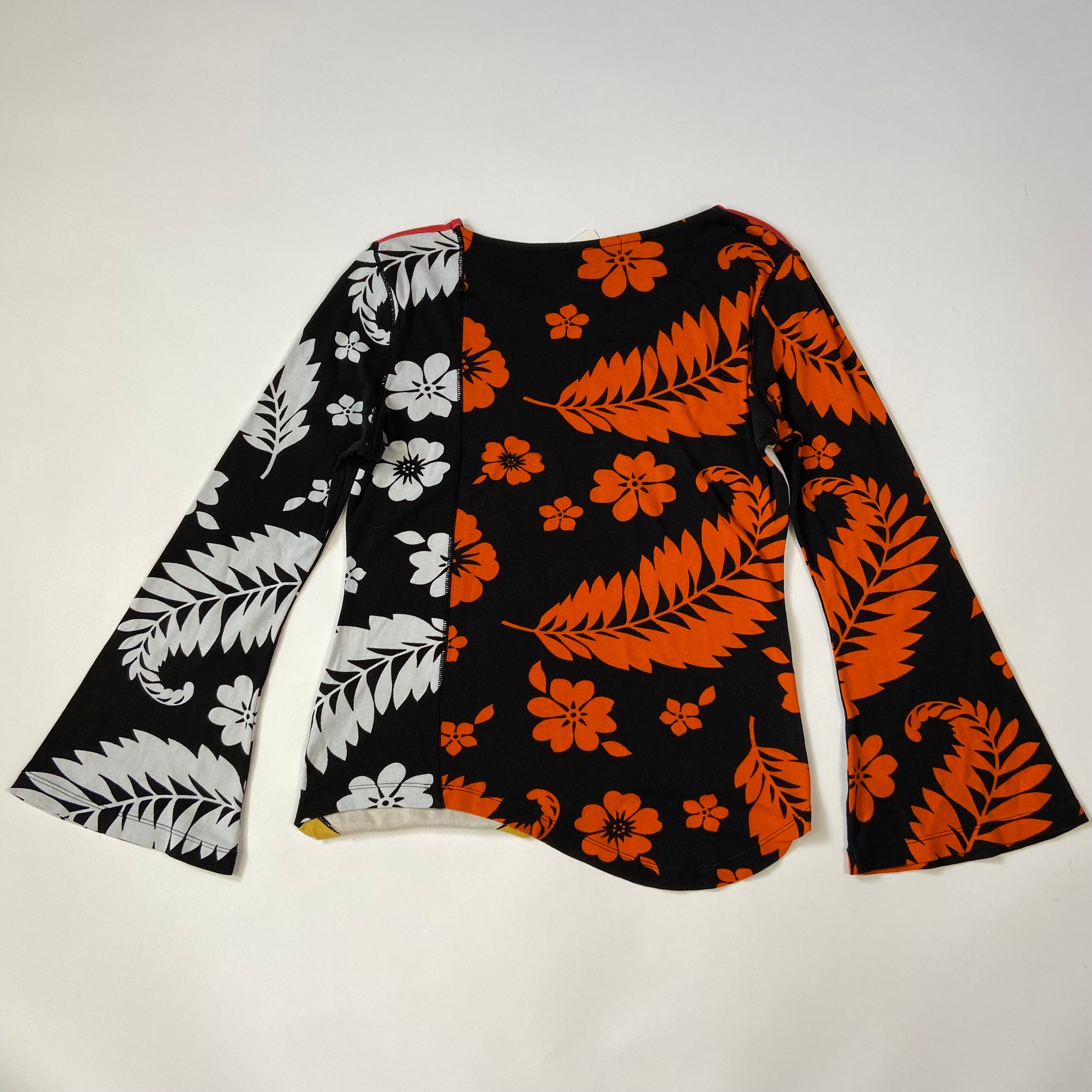 Custo Barcelona Graphic Printed Top - Size S - Funky Cat