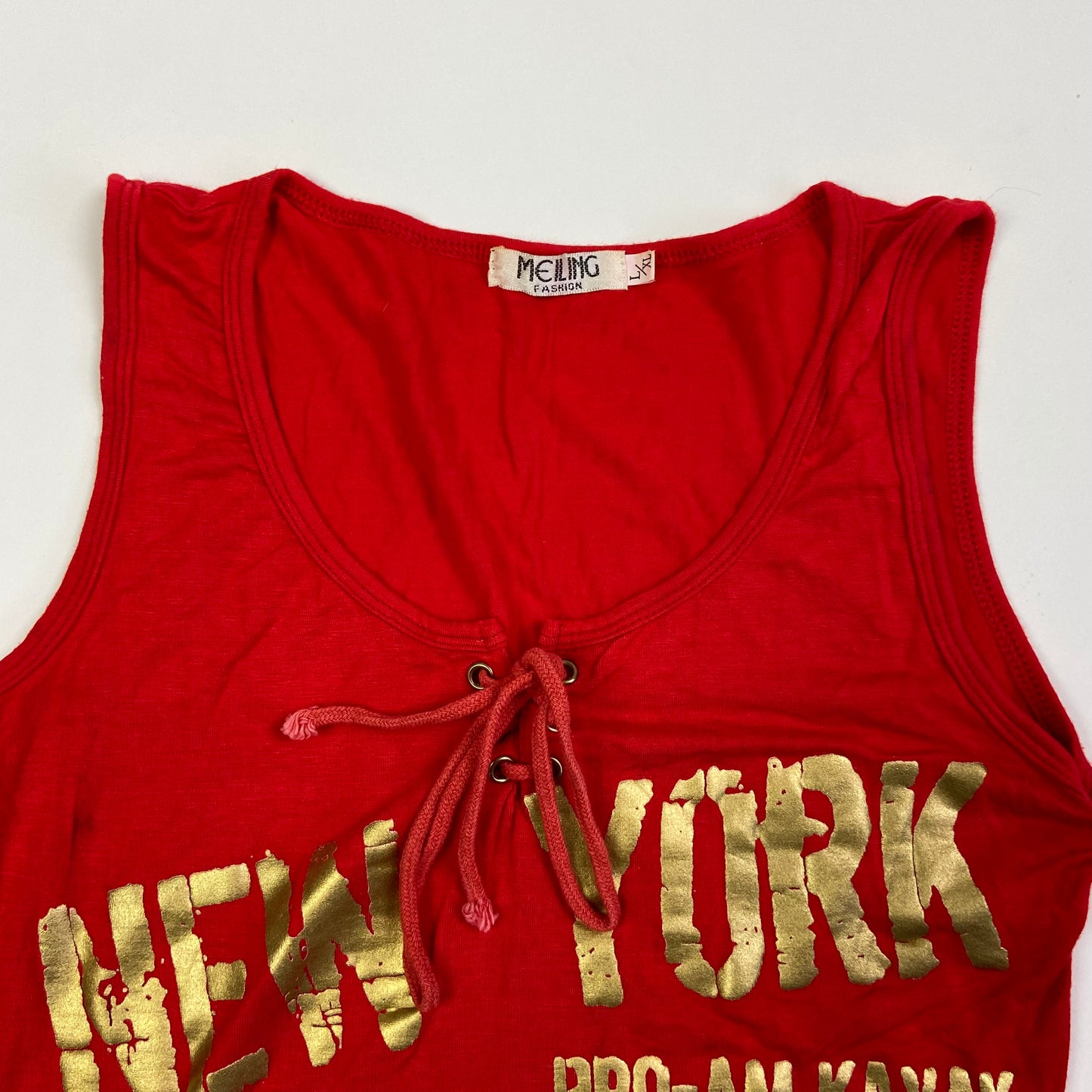 00s Spellout Vest Top - Size S