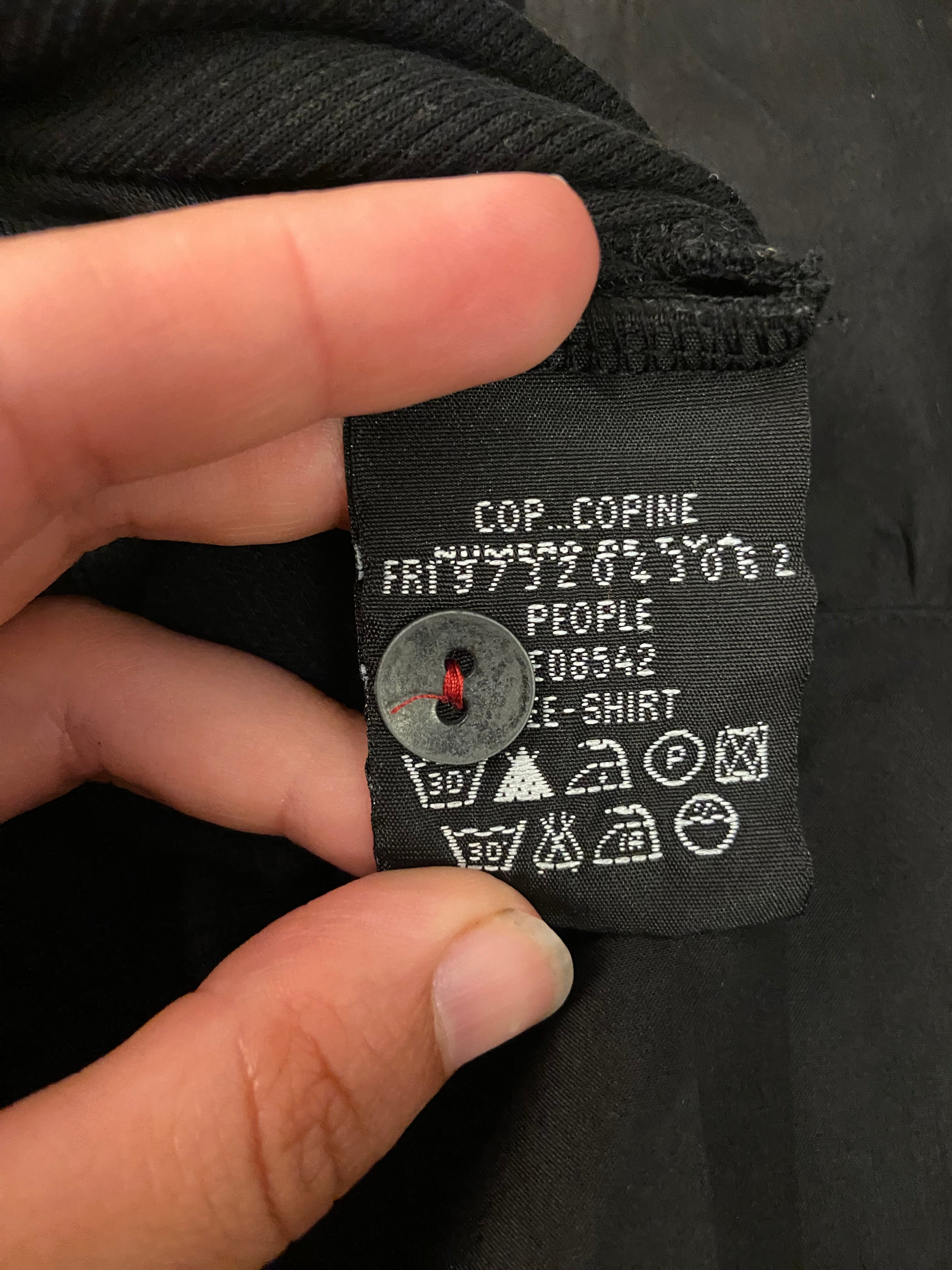 Cop Copine Ribbed Top - Size S