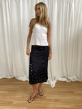 Vintage 00s Polks Dot Skirt - Size 10 - Funky Cat