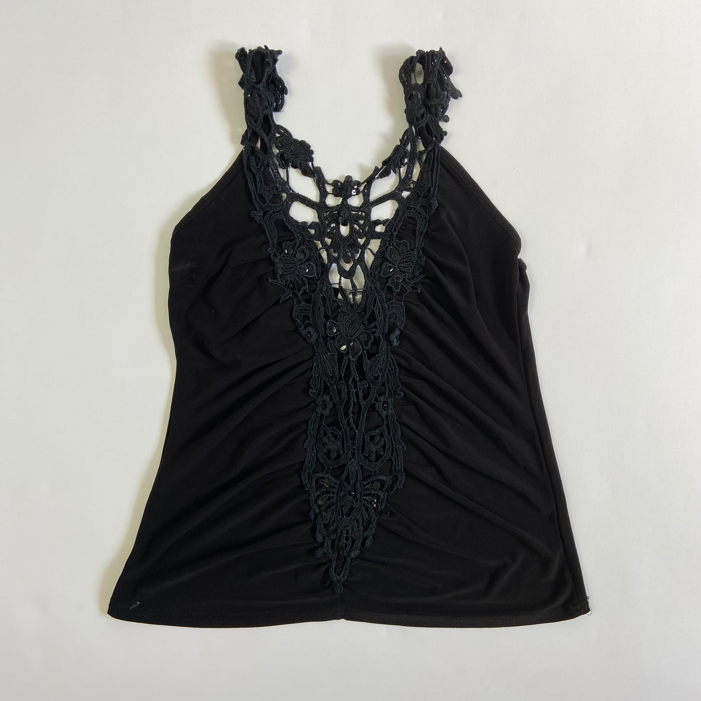 00s Lace Detail Cami - Size S