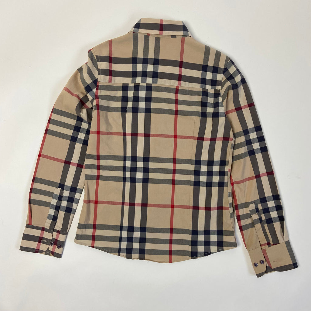 Burberry Checkered Shirt - Size M - Funky Cat