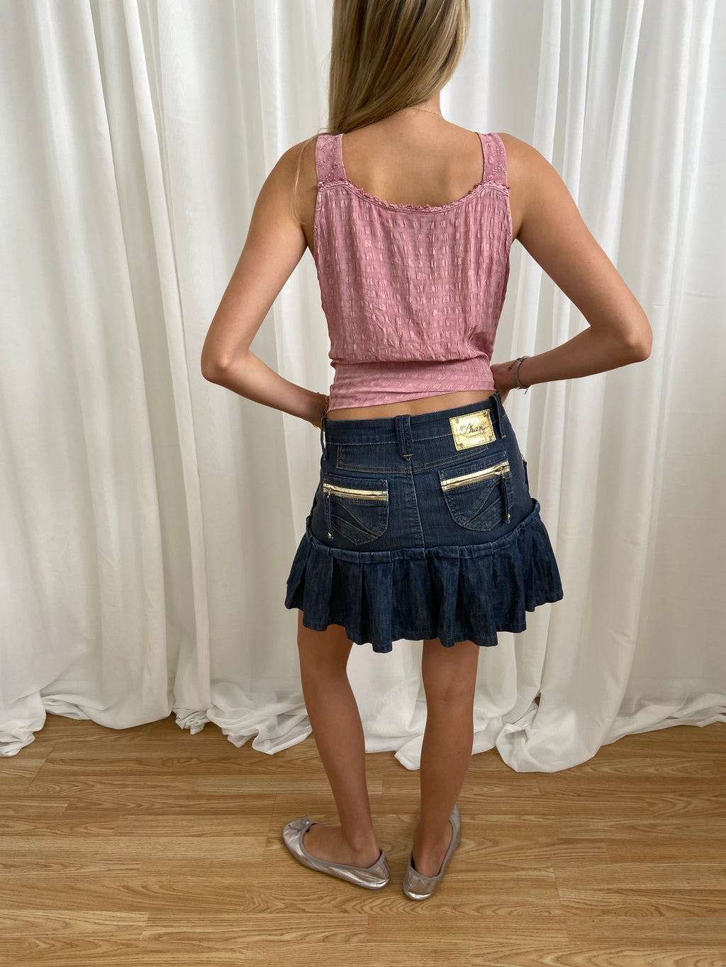 Vintage 00s Asymmetrical Vest - Size M