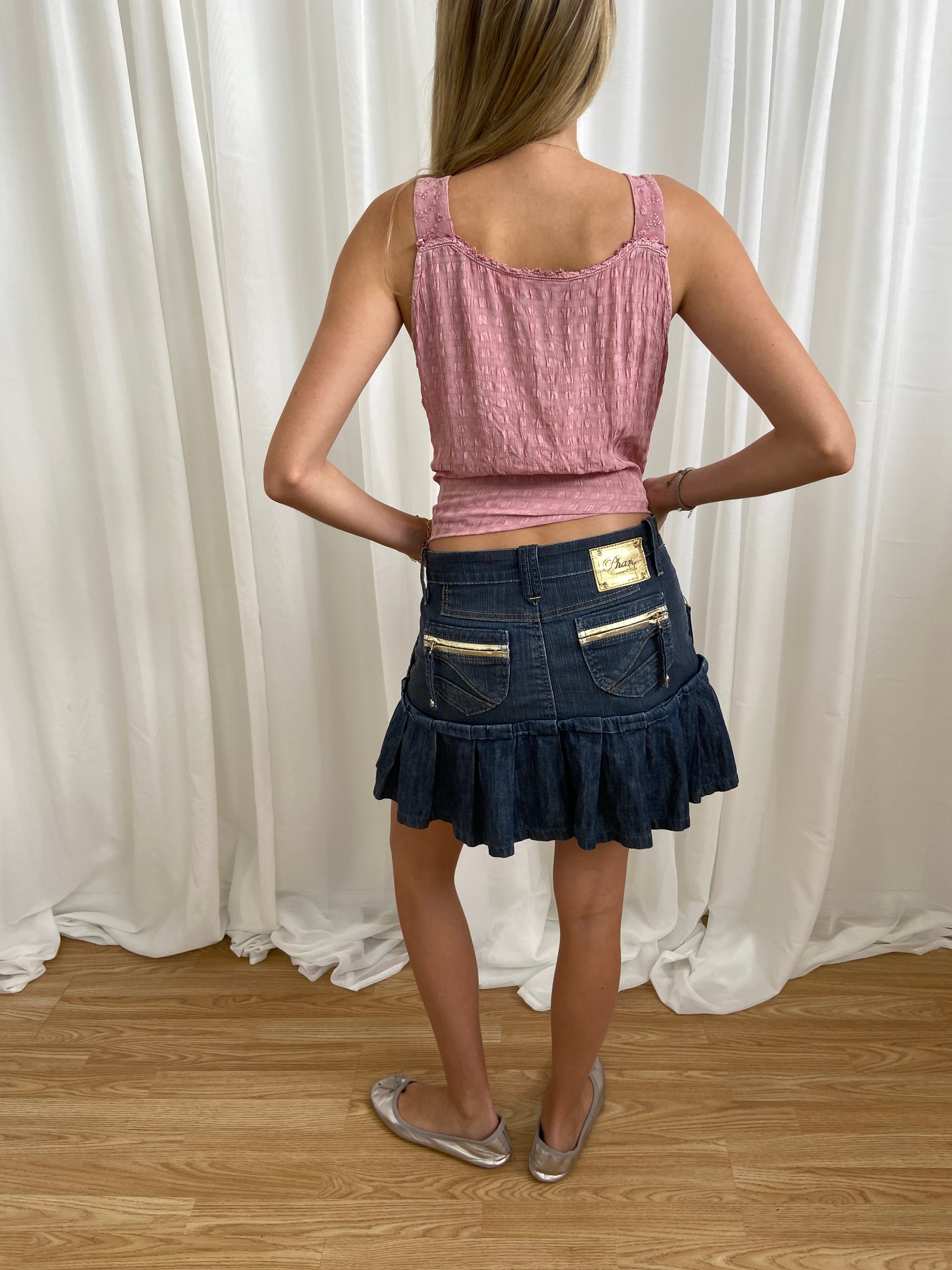 Vintage 00s Asymmetrical Vest - Size M