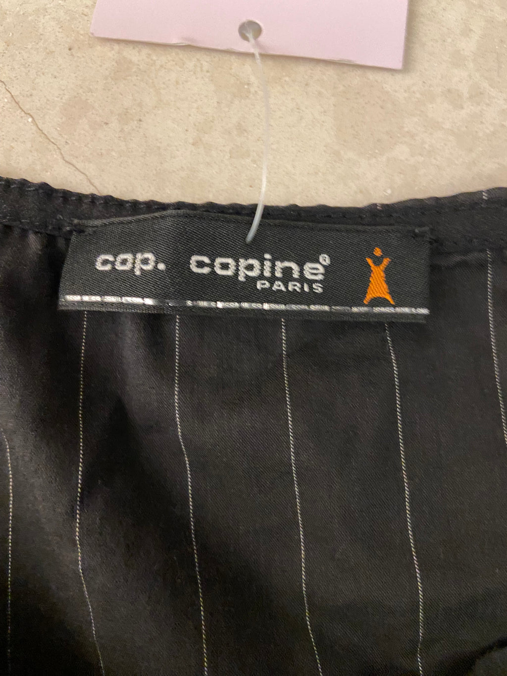 Cop Copine Pinstripe Skirt - Size UK 8