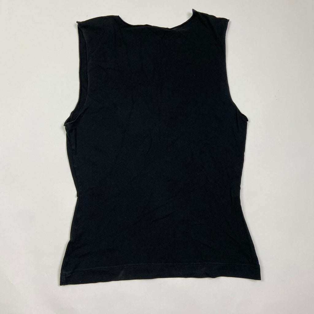 00s Sequin Flower Vest Top - Size S - Funky Cat