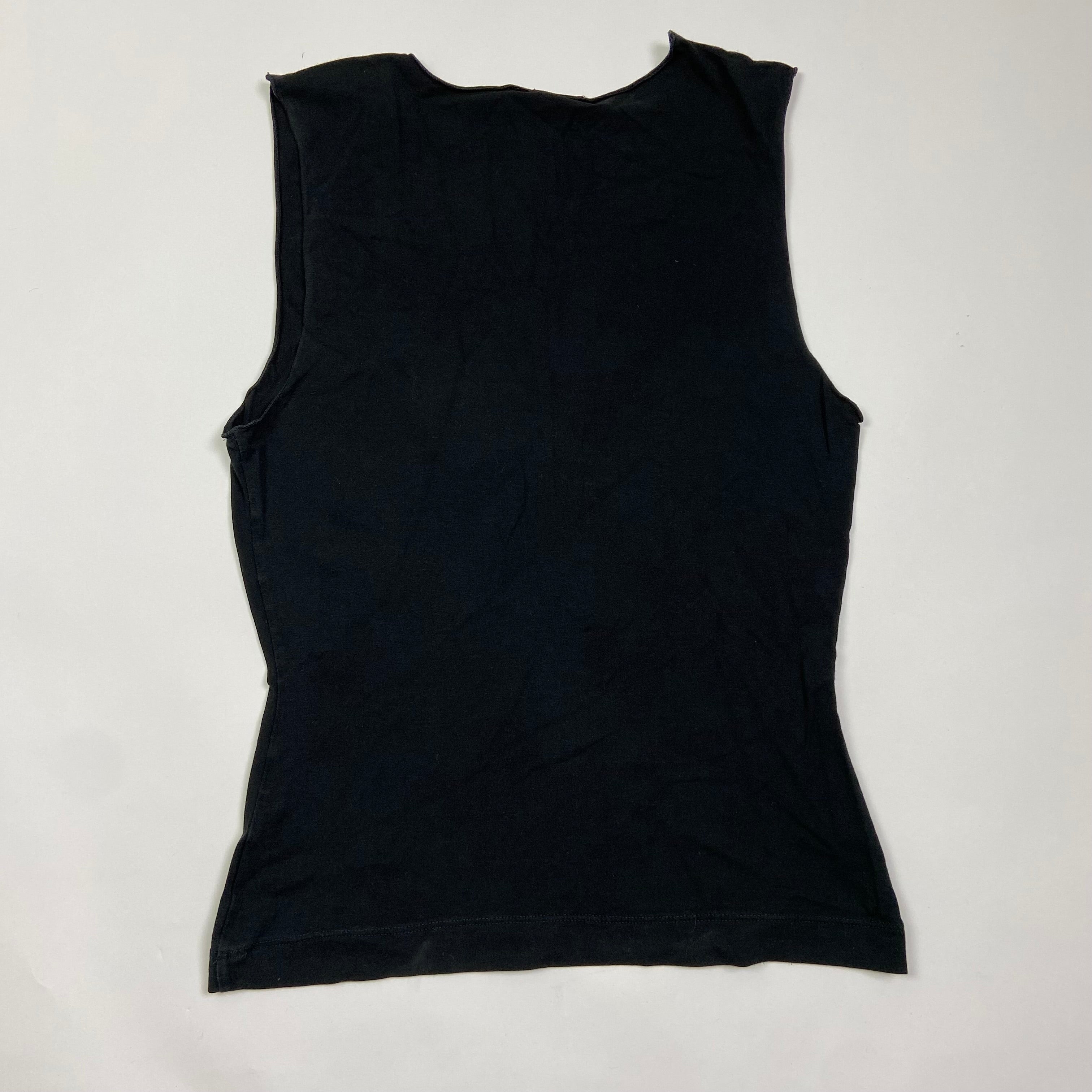 00s Sequin Flower Vest Top - Size S - Funky Cat