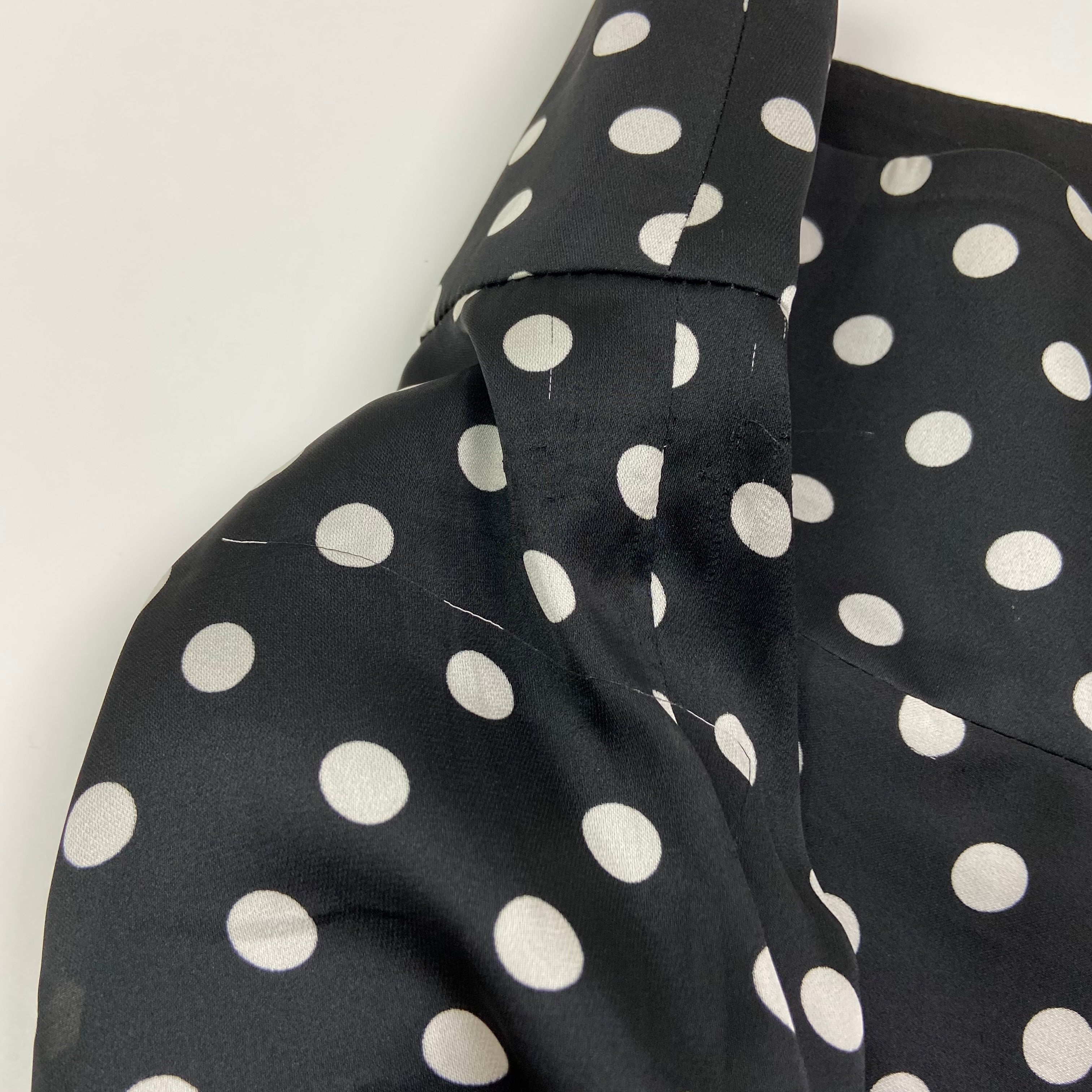 Ralph Lauren Polka Dot Midi Skirt - Size XS - Funky Cat