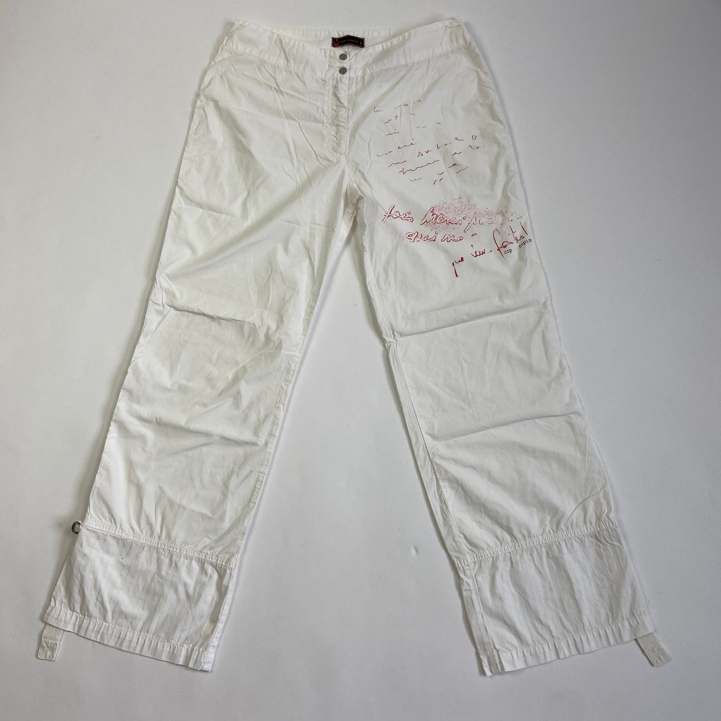 Cop Copine Graphic Utility Trousers - Size S