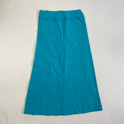 90s Blue Maxi Skirt - Size XS/S