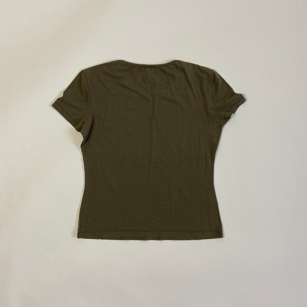 00s Versace Monogram T-Shirt - Size S - Funky Cat